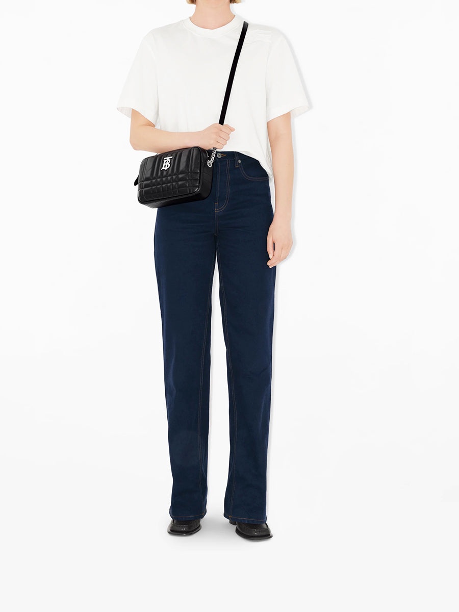 Small Lola Camera Bag in Black - 5