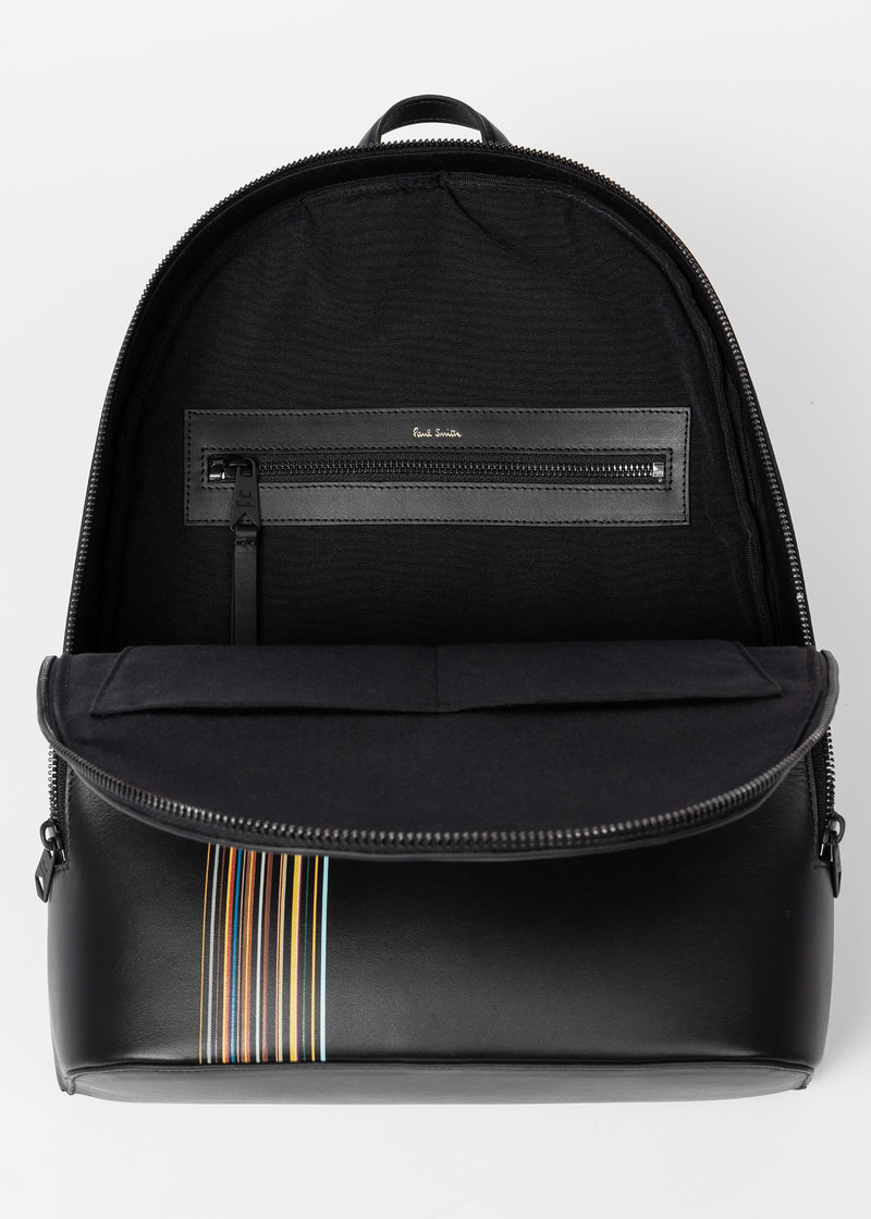 'Signature Stripe Block' Backpack 6