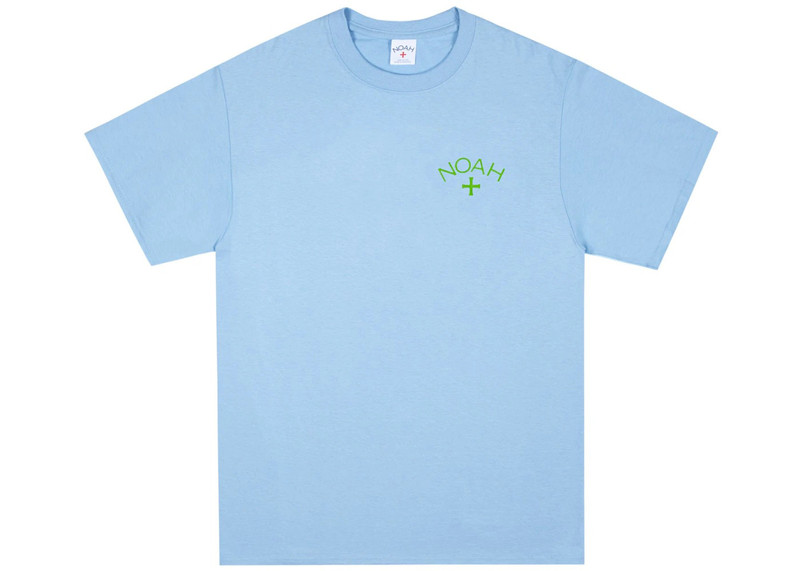 Noah Noah Summer Core Logo T-Shirt Light Blue outlook