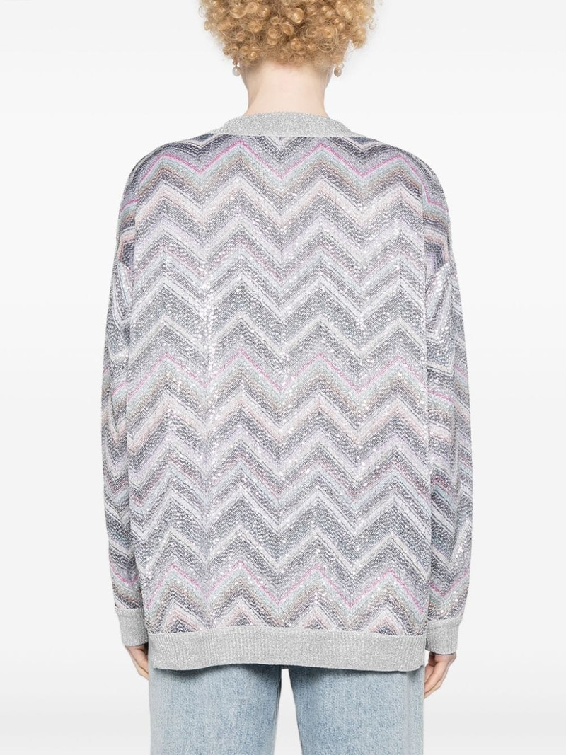 zigzag sequin-embellished jumper 4