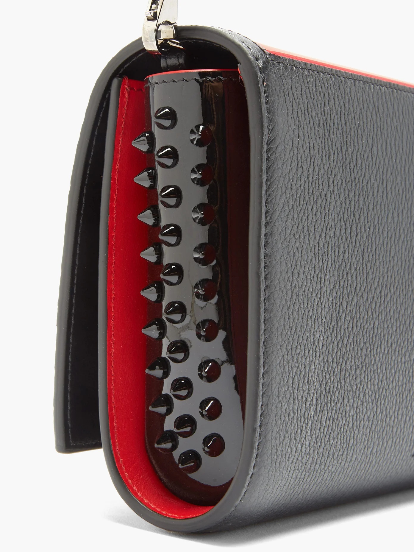 Paloma spike-stud and chain-strap leather bag - 6