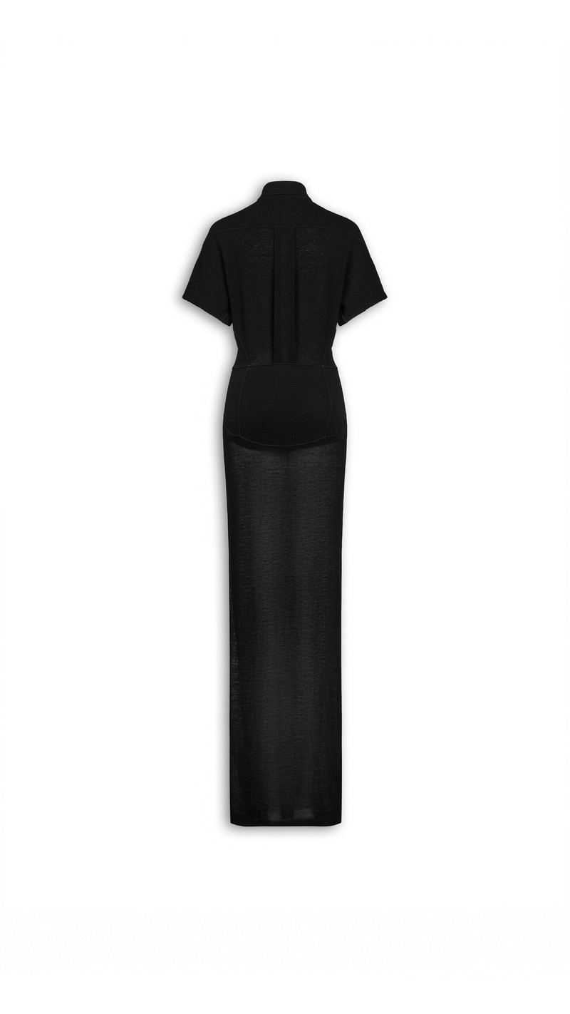 WOOL-BLEND POLO DRESS 5