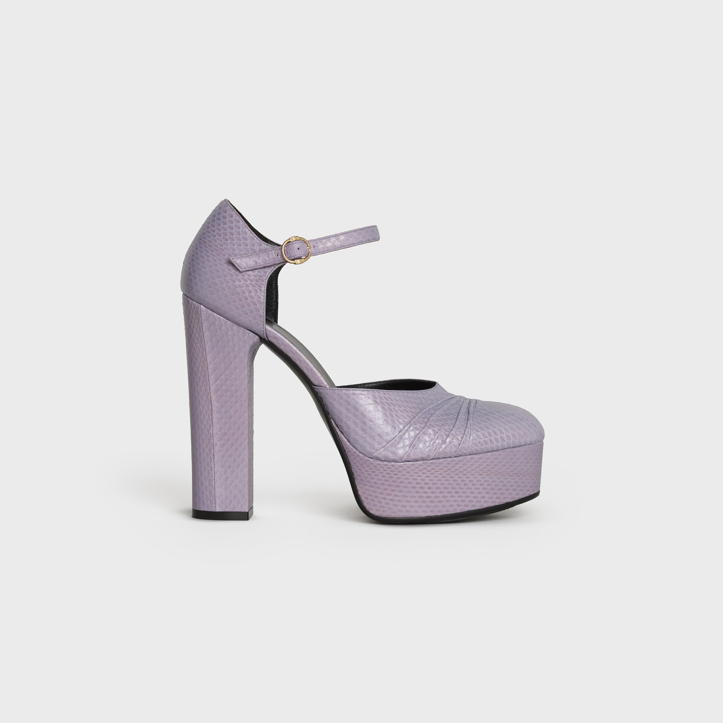 CELINE MELODY CREASED MARY JANE PUMP  IN  AYERS - 1