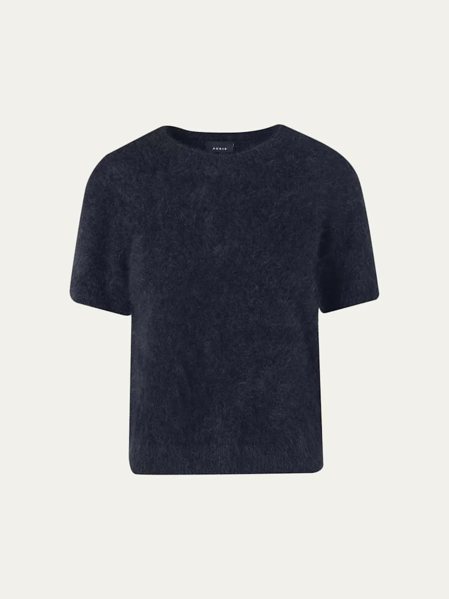 Cloud Cashmere Knit Pullover Top - 1