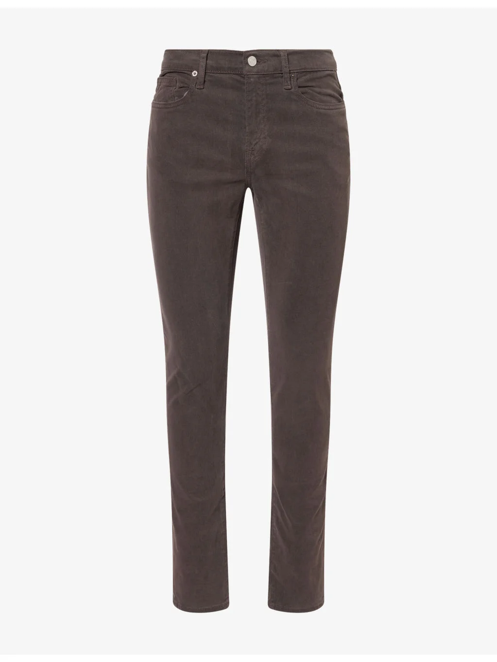 L'Homme Slim Brushed-Twill Stretch-Denim Jeans - 1