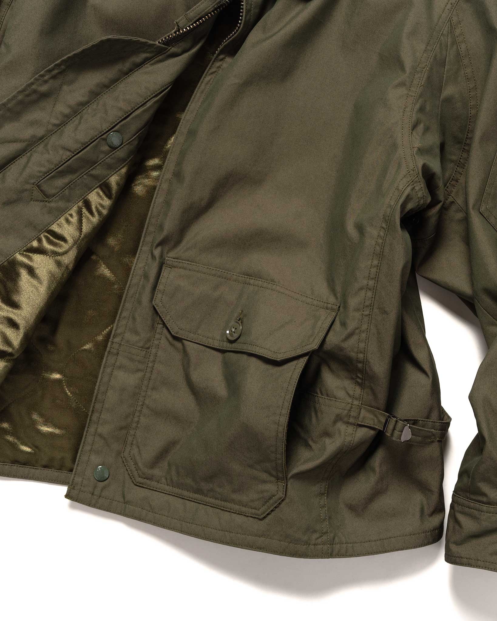 G8 Jacket CP Weather Poplin Olive - 5