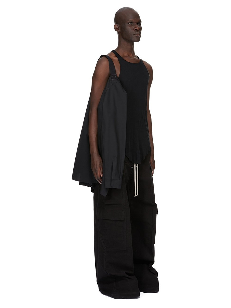 flap-pockets coated shirt 6