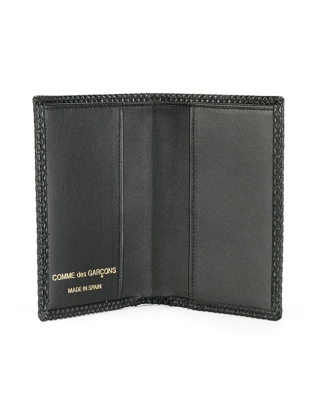 textured billfold wallet - 3