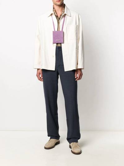 JACQUEMUS high-waisted wool trousers outlook