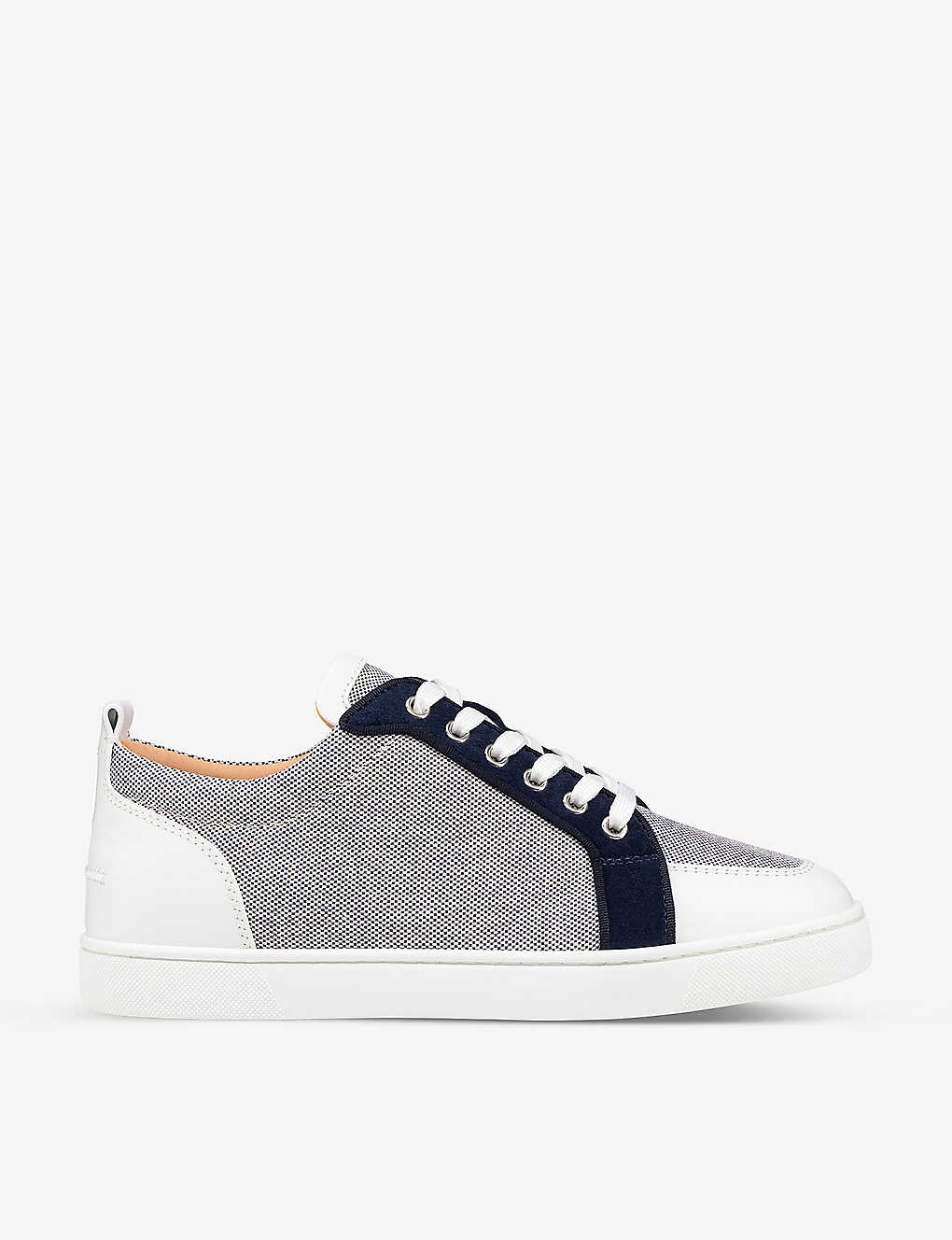 Rantulow leather and cotton trainers - 1