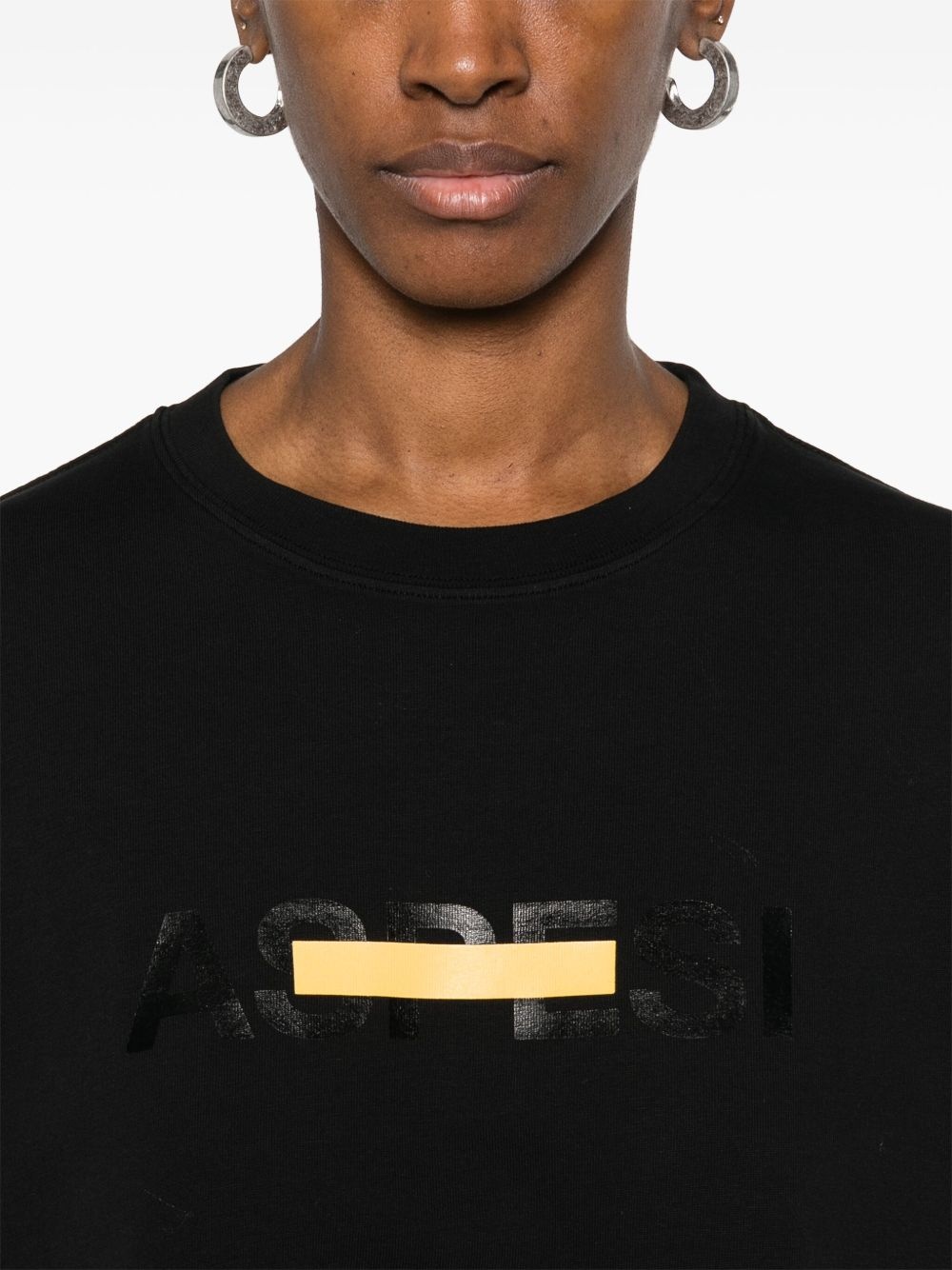 logo-print T-shirt - 5