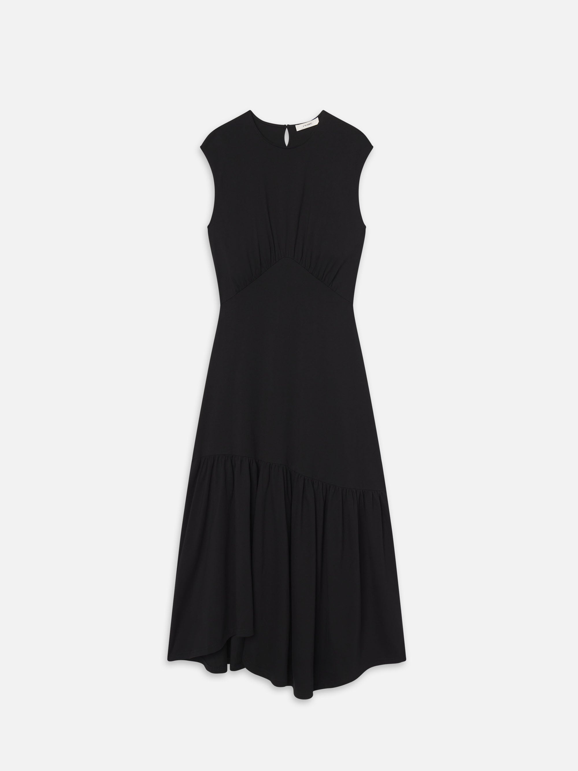 The Gathered Dress in Black - 1