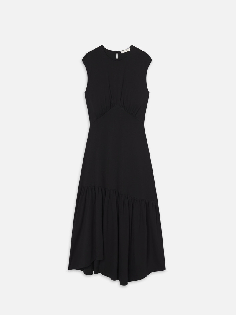 The Gathered Dress in Black 1