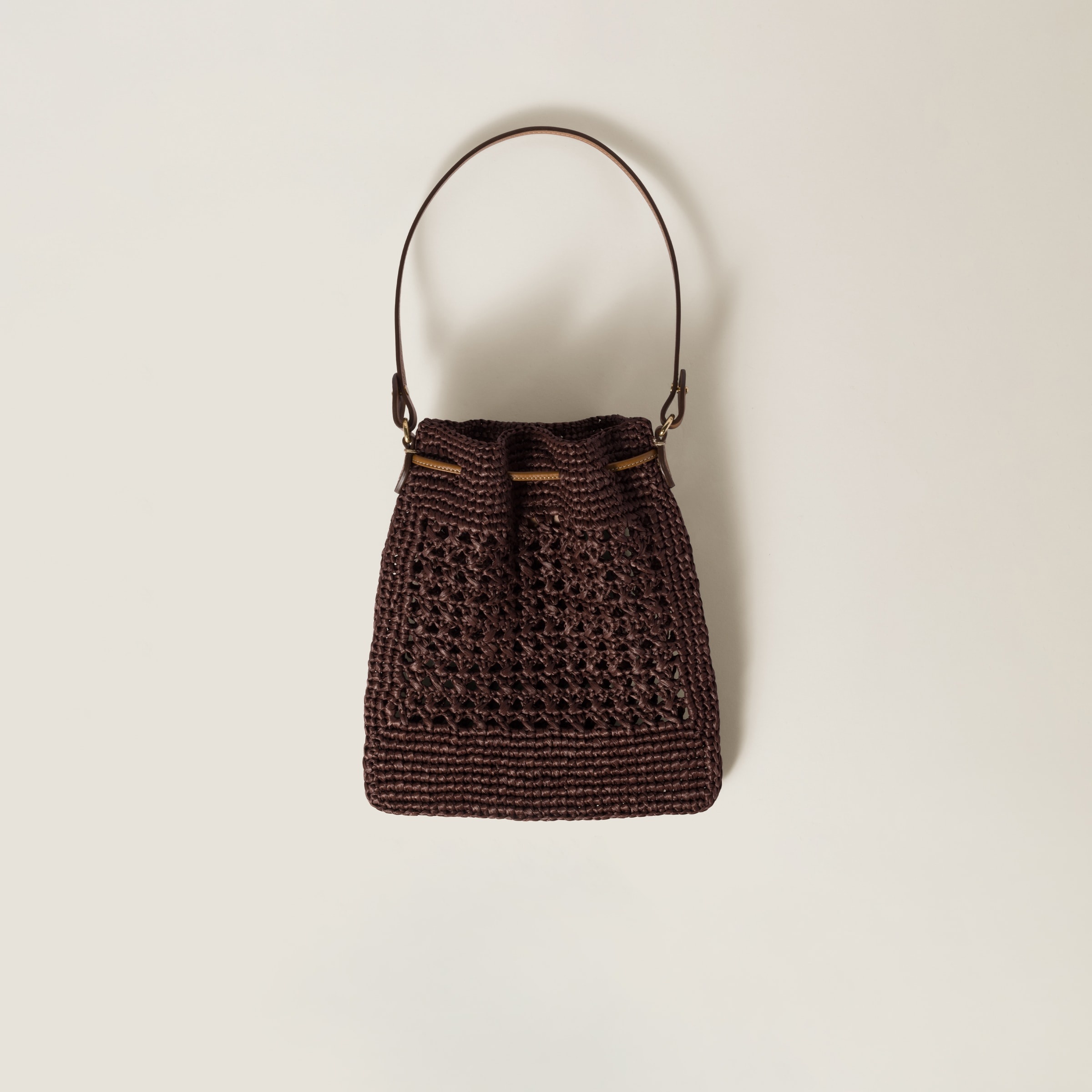Woven fabric mini-bag - 3