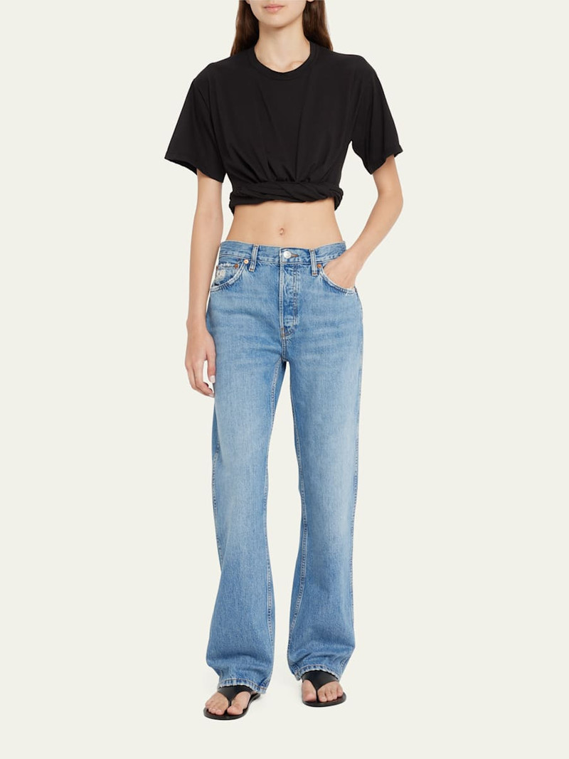 RE/DONE High-Rise Loose Rigid Straight-Leg Jeans outlook