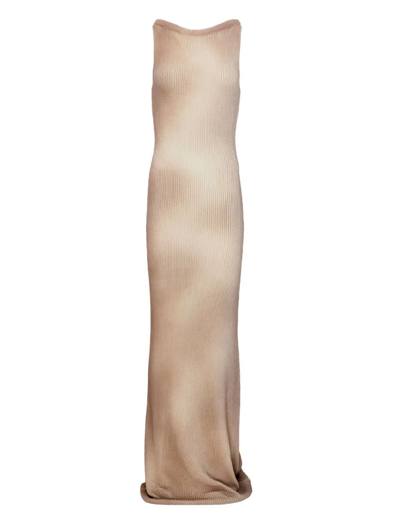 Celes ombre-motif maxi dress 1