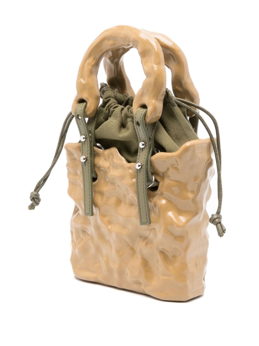 sculpted tote bag - 3