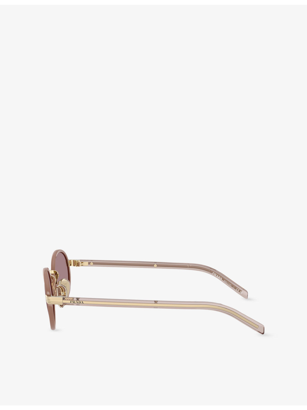 PR B56S Round-Frame Metal Sunglasses - 3