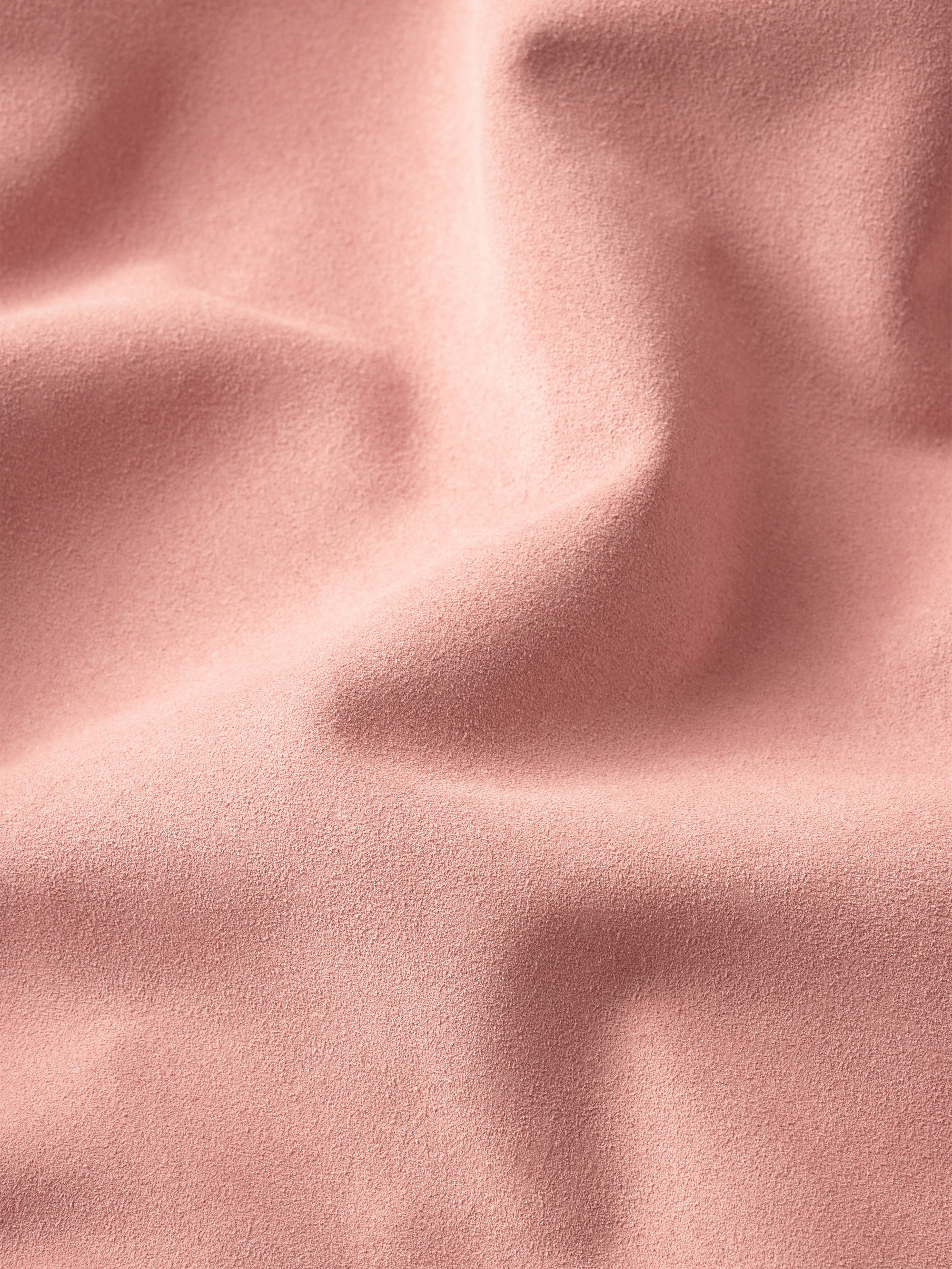 The Small Suede Jacket in Flamingo - 6