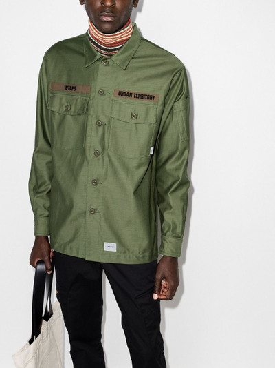 WTAPS military-style long-sleeve shirt outlook