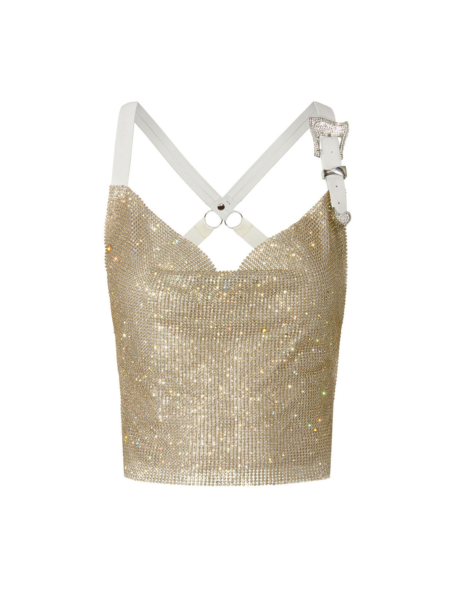BAMBI RHINESTONE TOP LEMON HAZE - 1