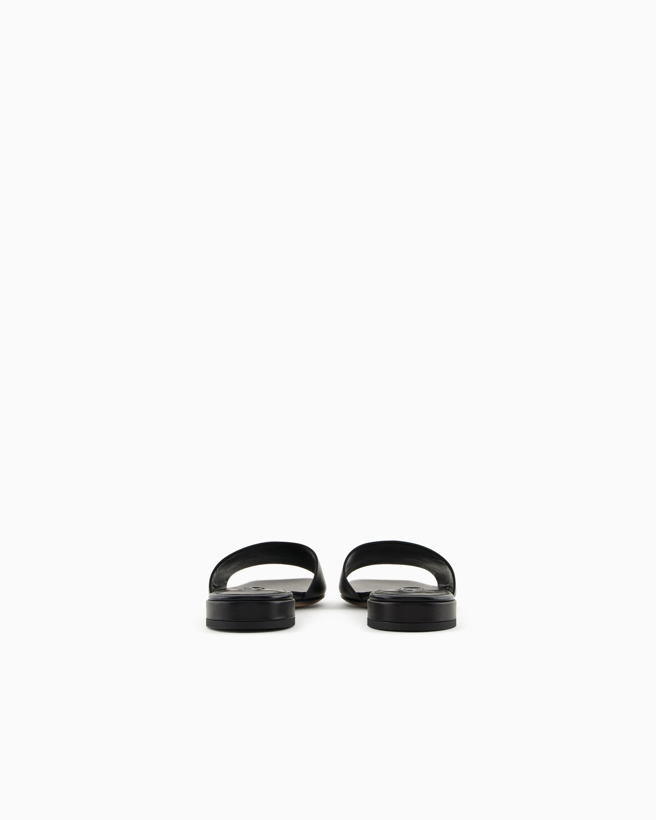 GIORGIO ARMANI X 10 CORSO COMO CALFSKIN FLAT SANDALS - 4