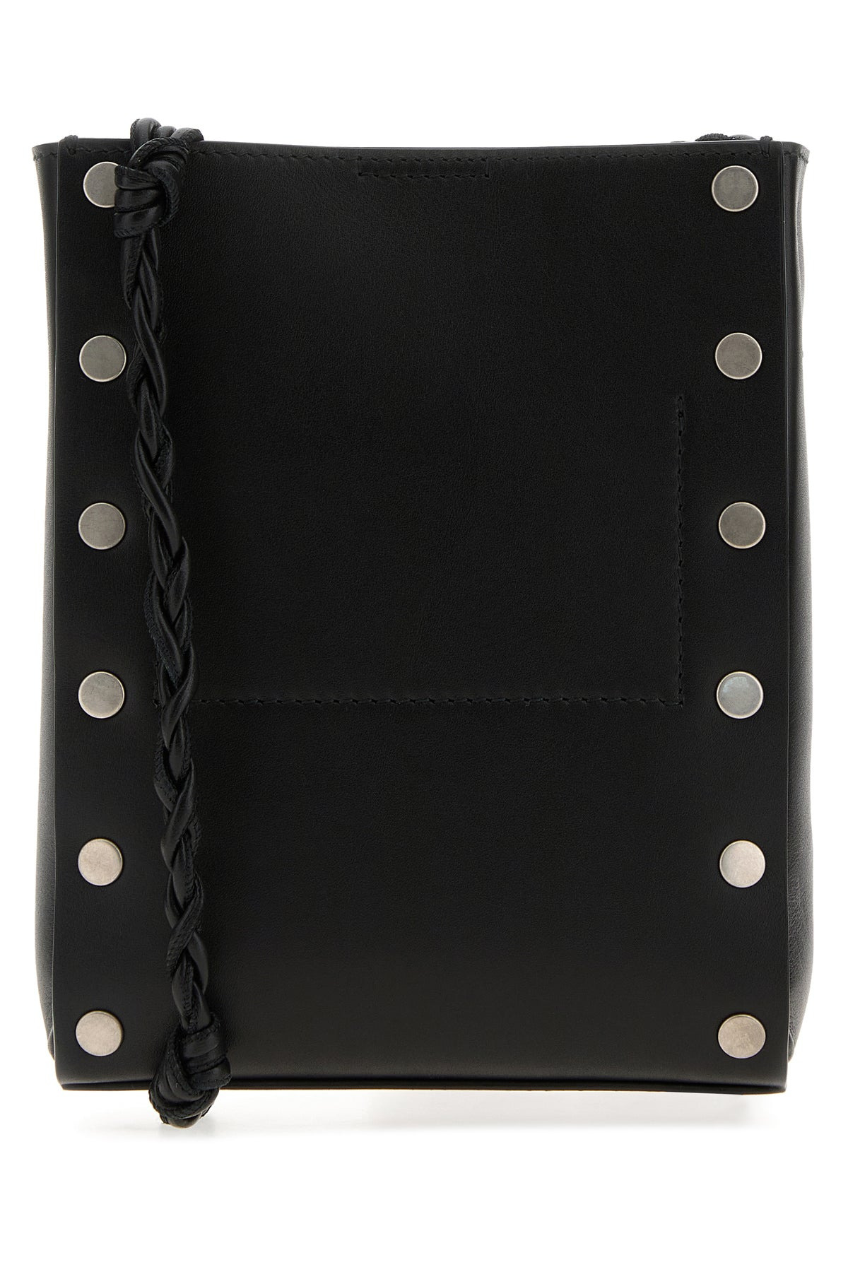 Black leather Tangle crossbody bag - 3