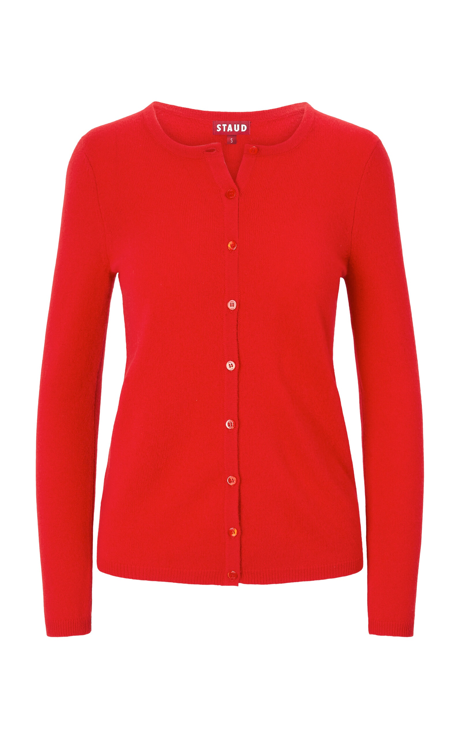 Adan Knit Cashmere Cardigan red - 1