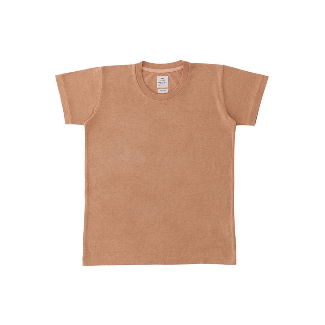 BOX TEE S/S W (UNEVEN DYE) ORANGE - 1