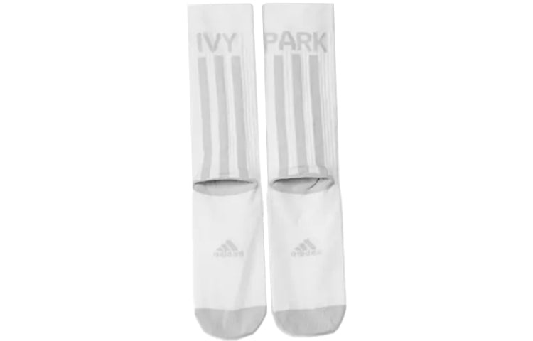 adidas originals x IVY PARK Crossover Contrasting Colors Logo Sports Mid Calf Socks 3 Pairs White /  - 5