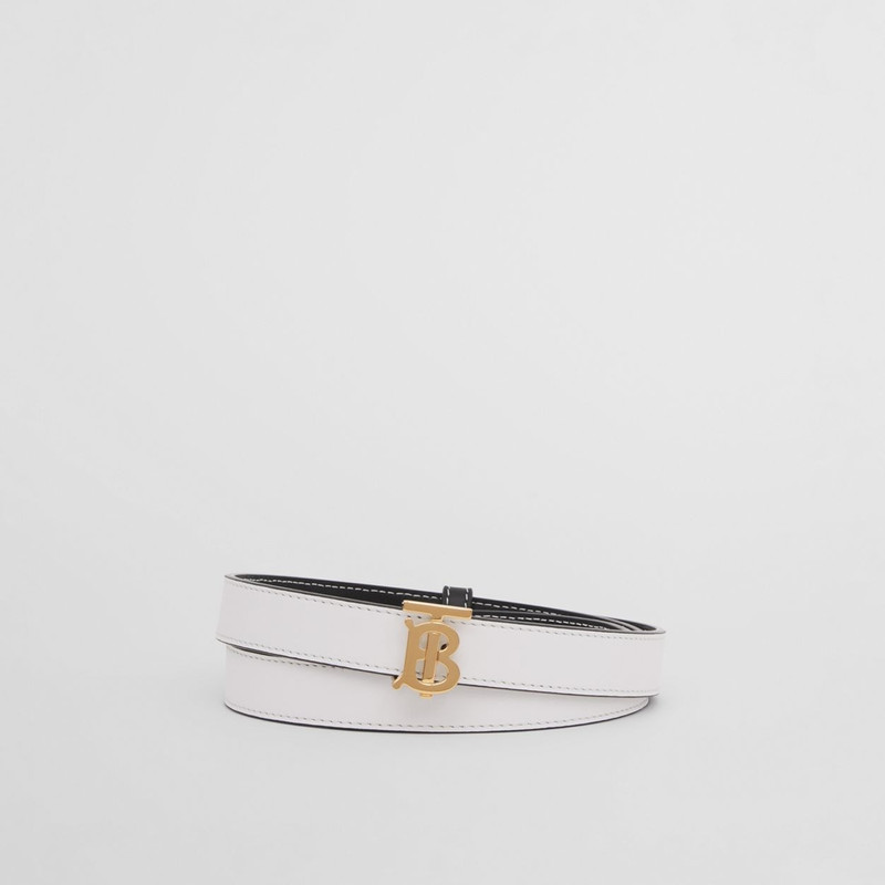 Reversible Monogram Motif Leather Belt 1