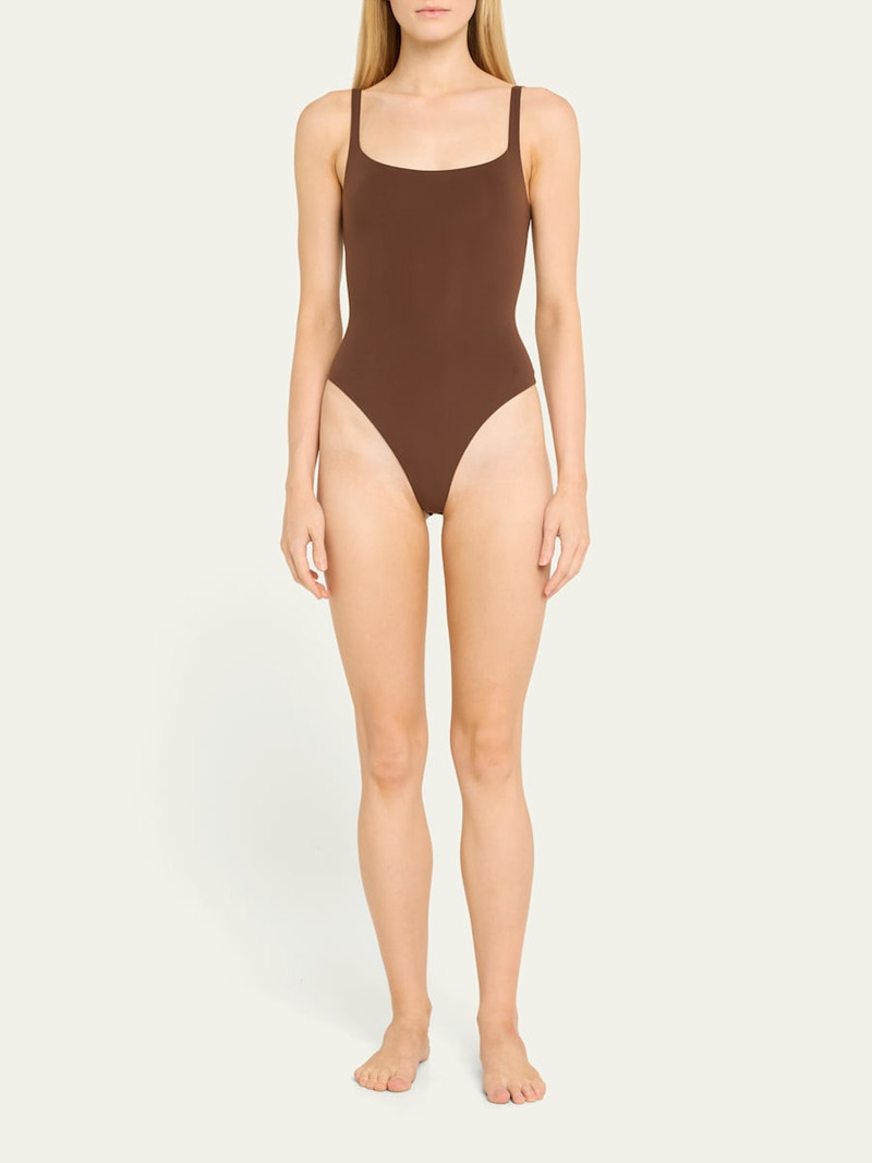 SKIMS Fits Everybody Square-Neck Bodysuit outlook