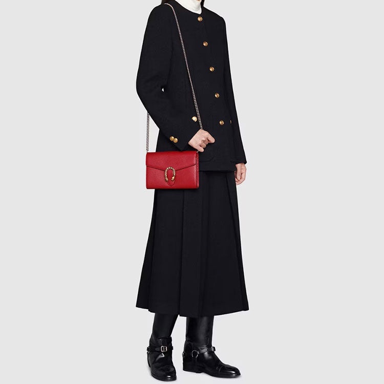 (WMNS) Gucci Dionysus Mini-Sized Single-Shoulder Bag Red 401231-CAOGX-8990 - 6