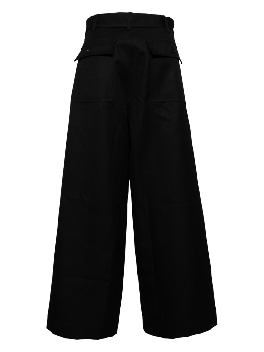 belted wide-leg trousers - 2