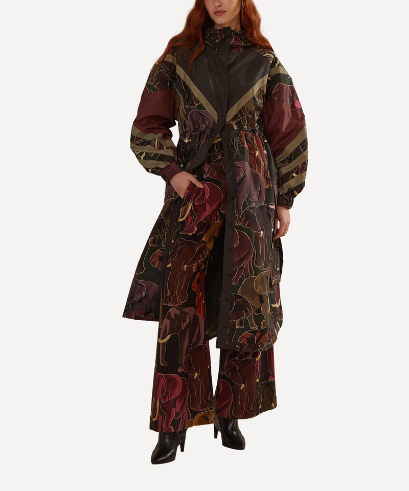 FARM RIO Elephants Maxi Raincoat outlook