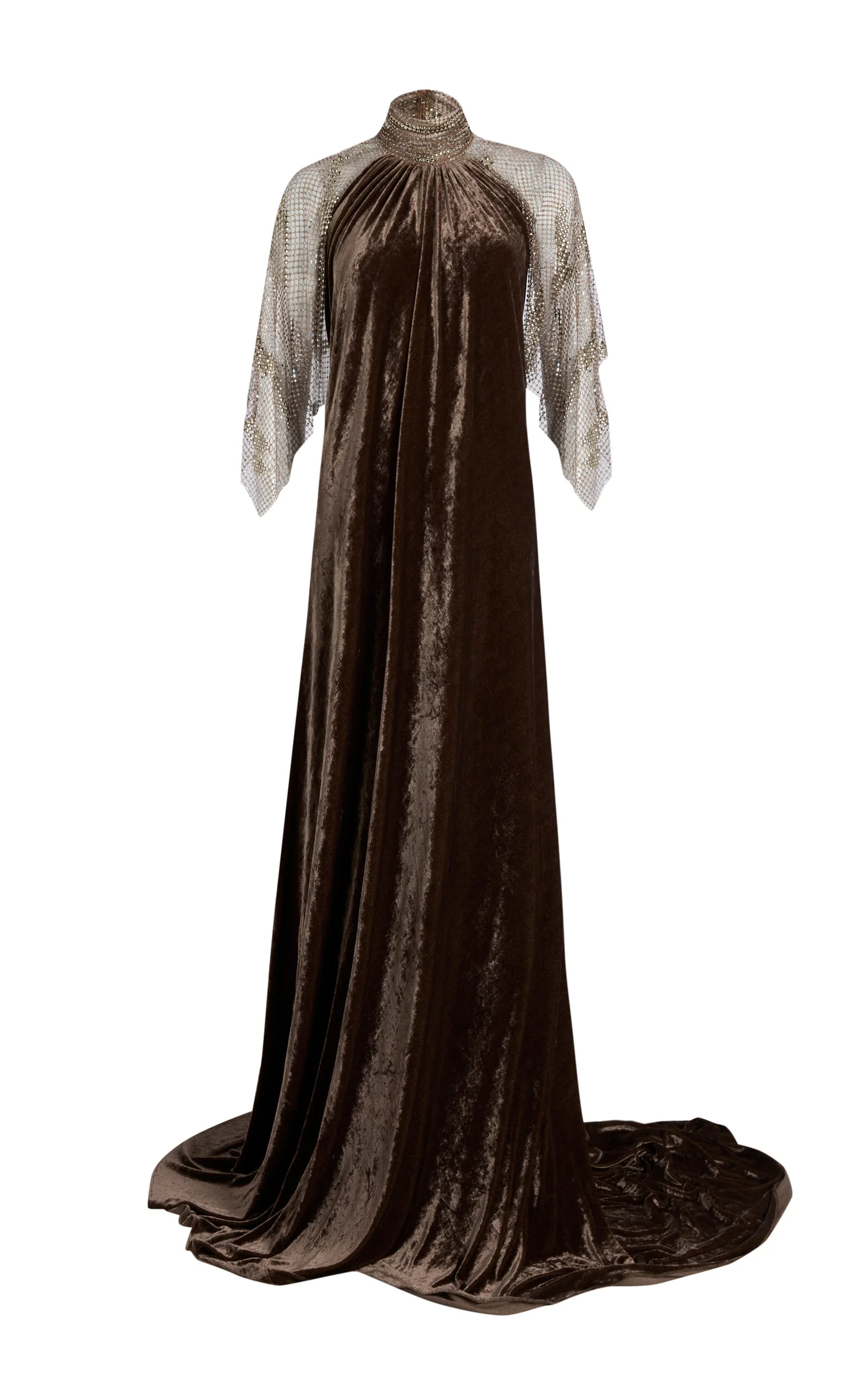 Willow Velour Gown taupe - 1