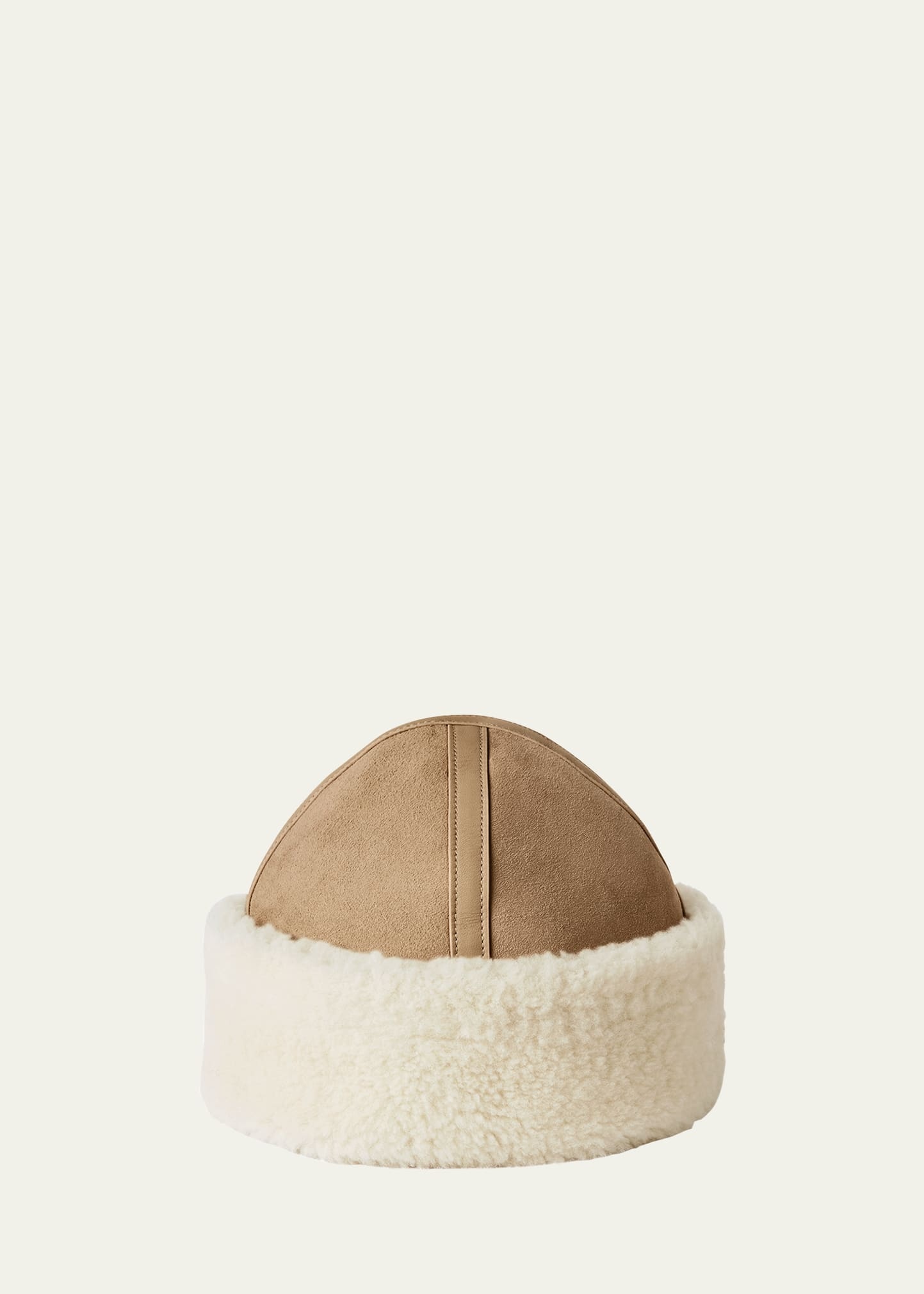 Dyed Shearling Beanie - 1