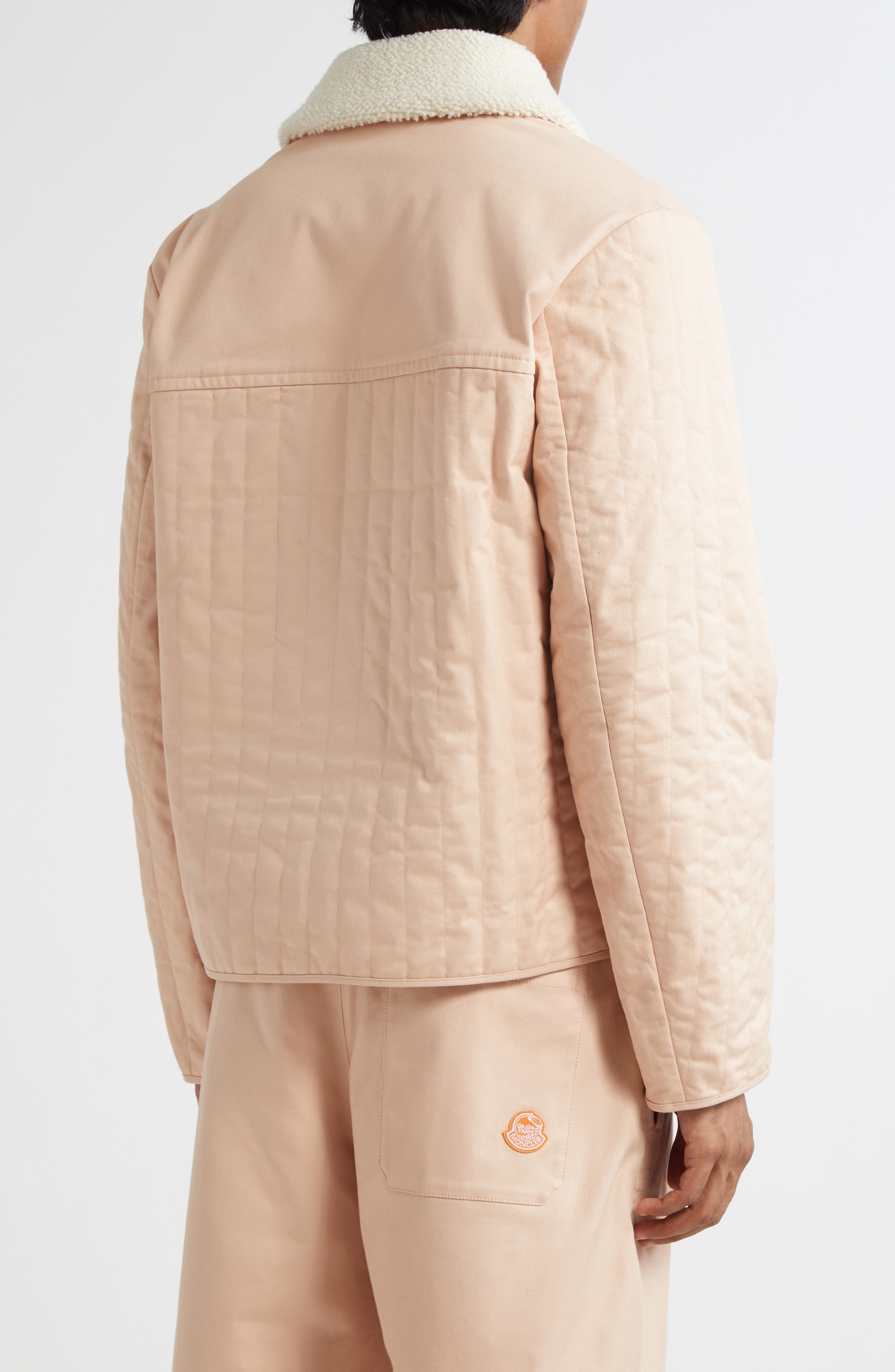 Moncler x Gilga Farm Kishus Jacket in Peach at Nordstrom - 3