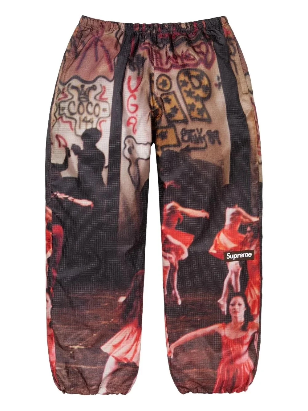 reflective ripstop track pants - 1