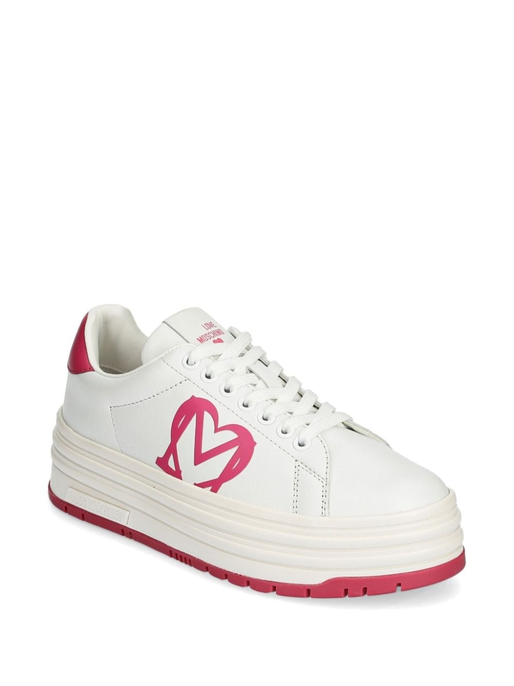 logo-print trainers - 2