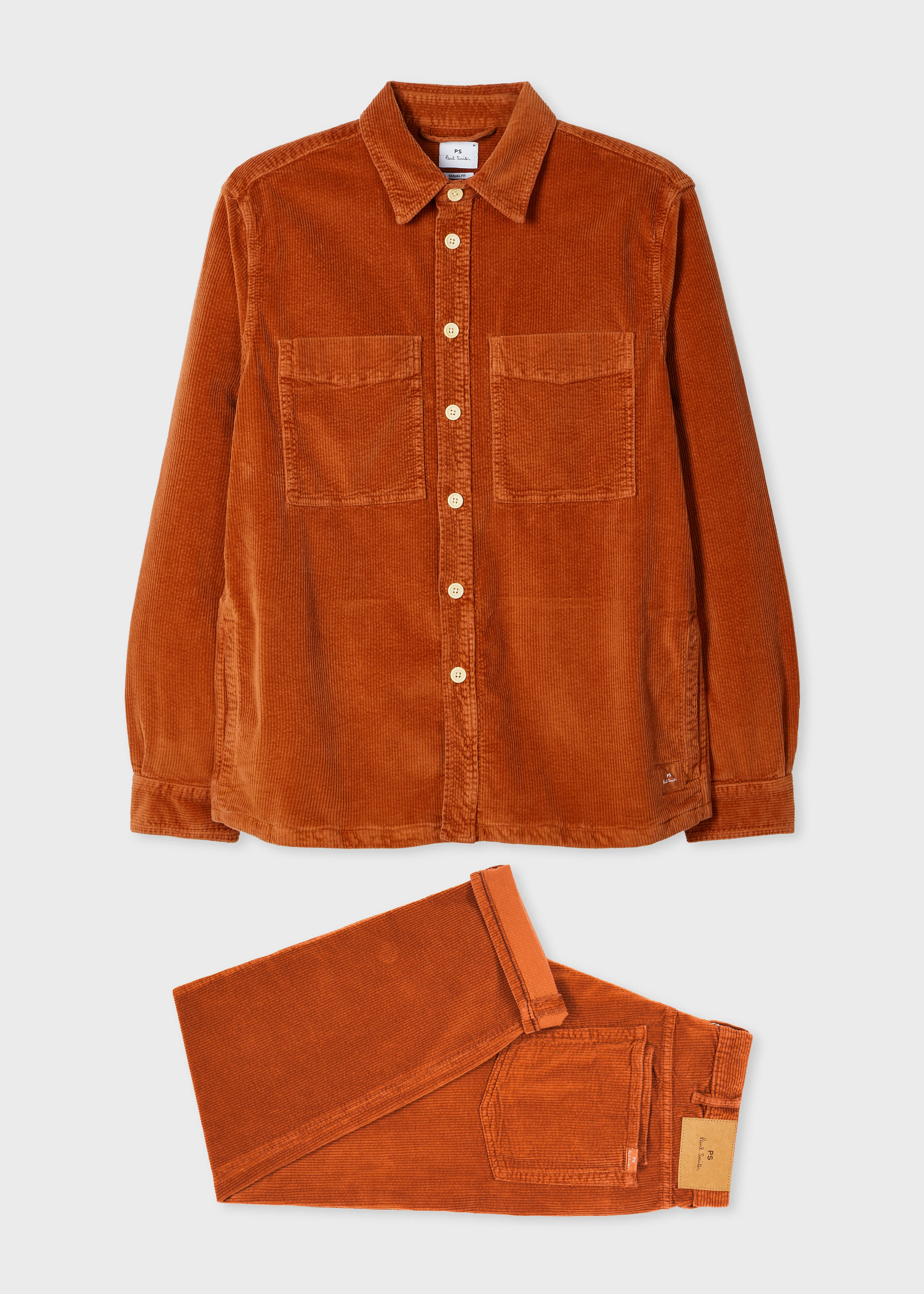 Rust Corduroy Co-ord - 1
