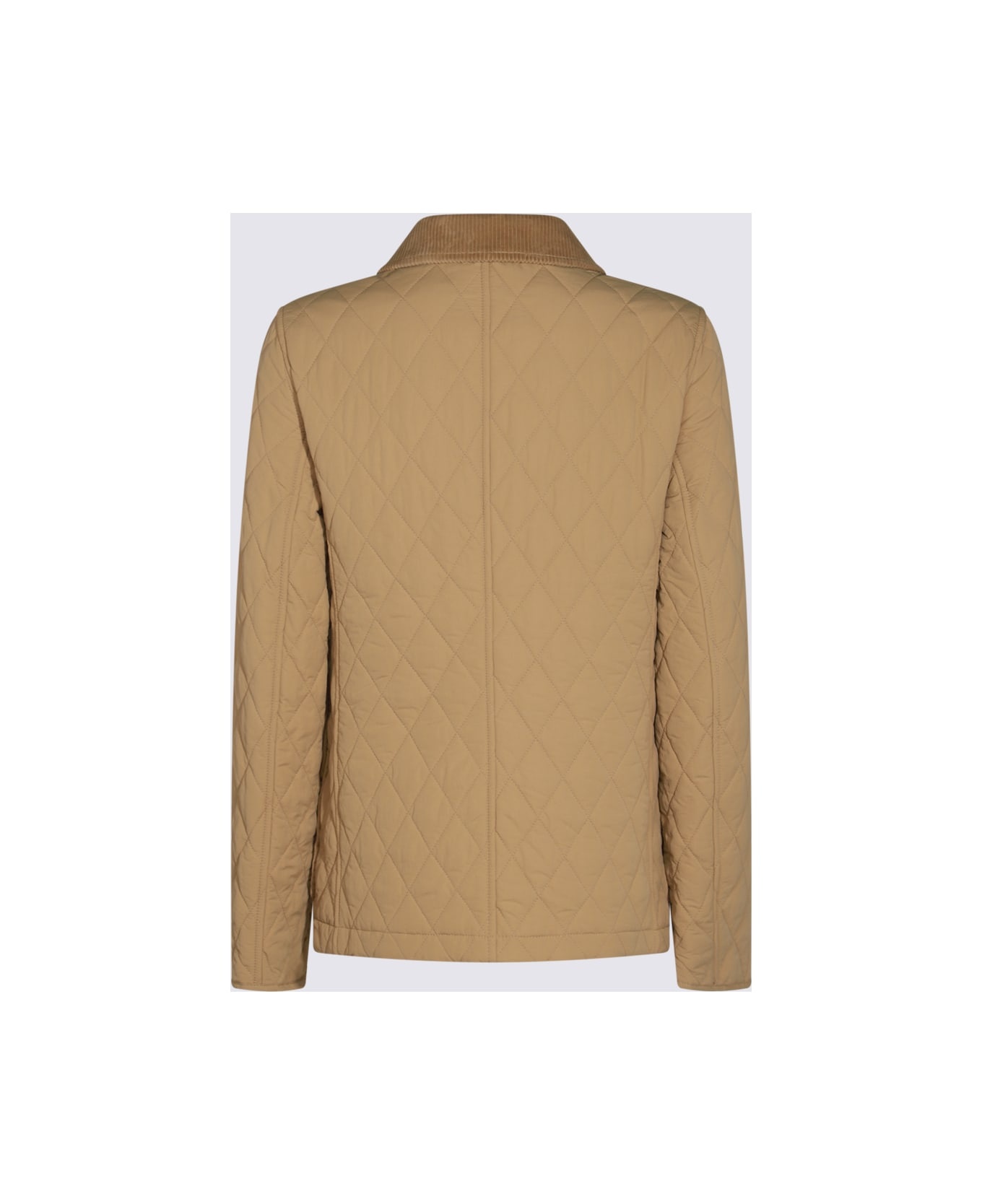 Beige Down Jacket - 2