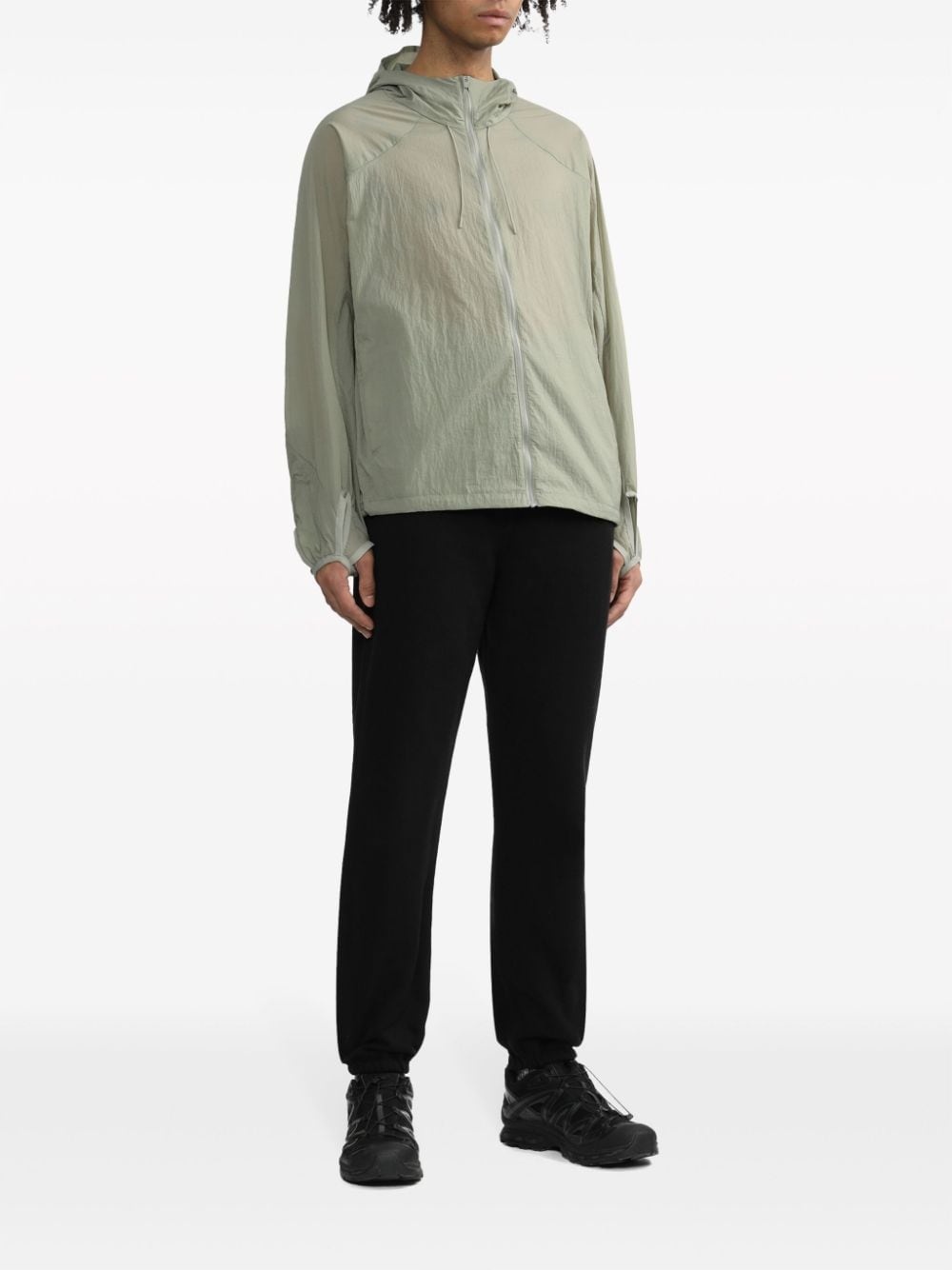 lightweight hooded jacket - 2