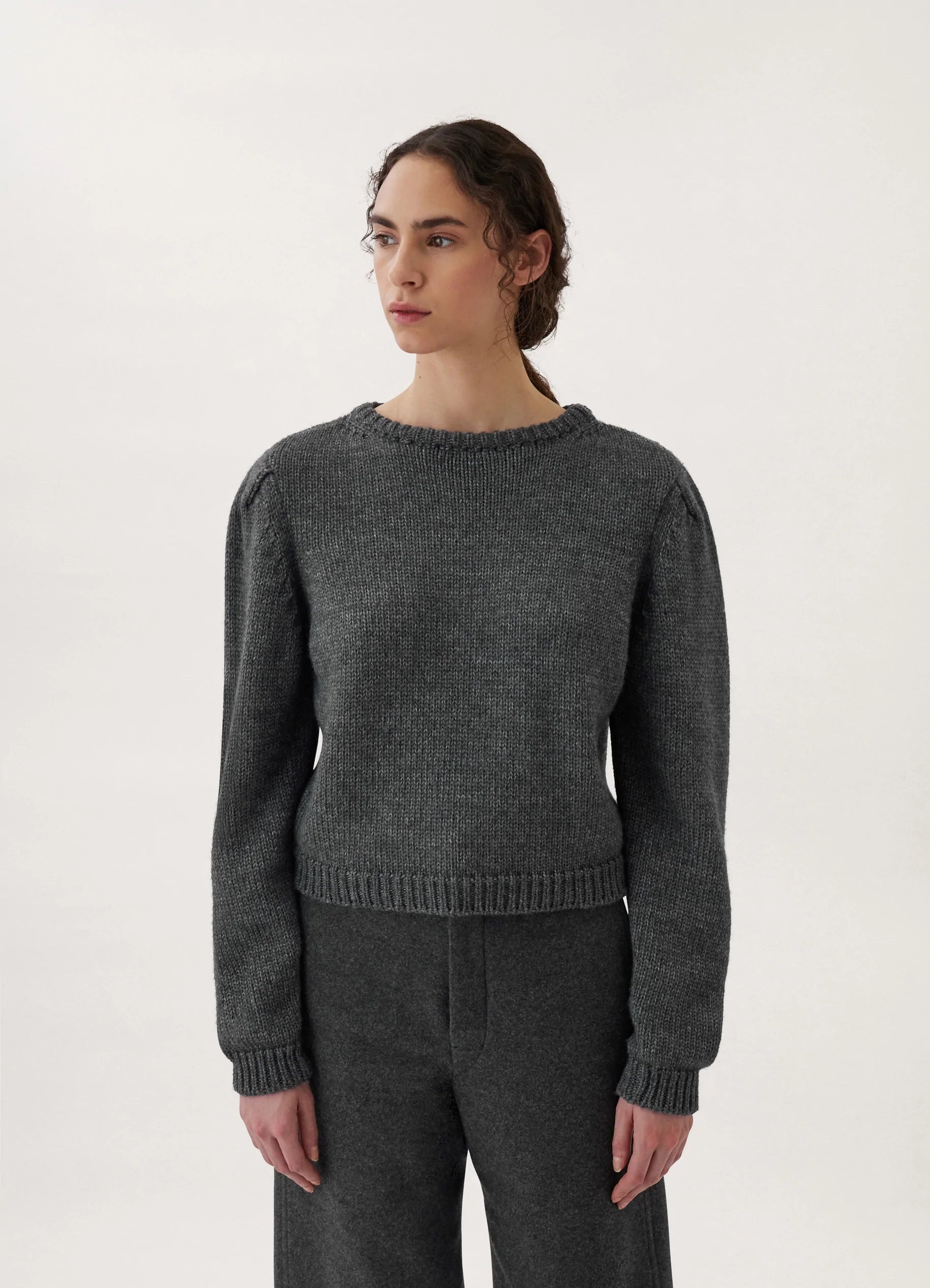 LONG SLEEVE SWEATER
ALPACA BLEND - 1