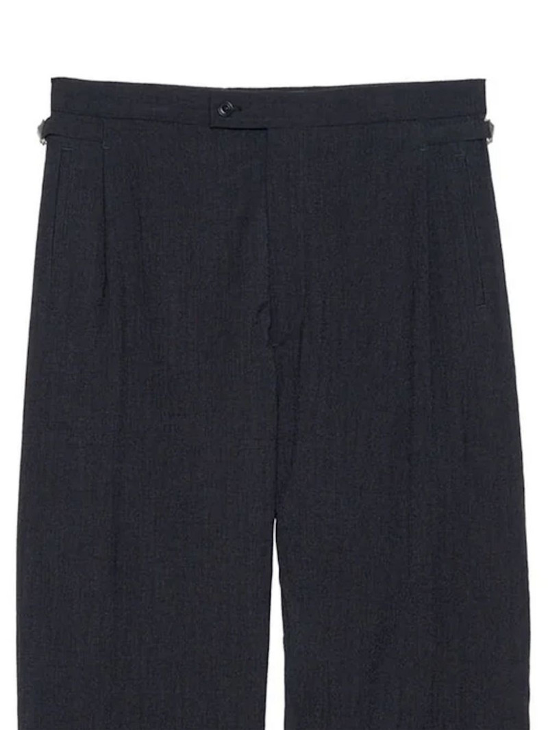 Nanamica seamless pleated trousers outlook