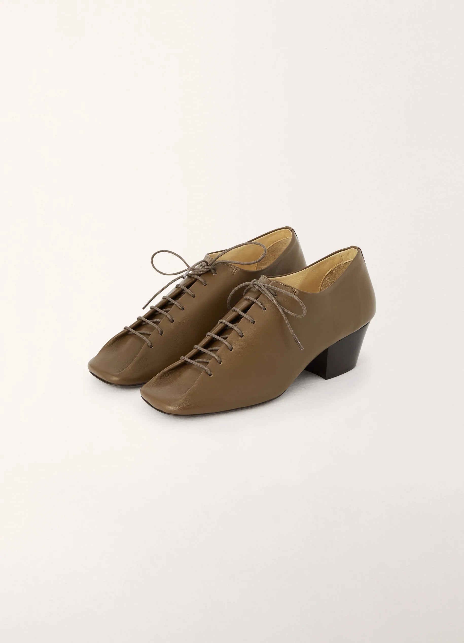 HEELED DERBIES
SATIN NAPPA LAM - 2
