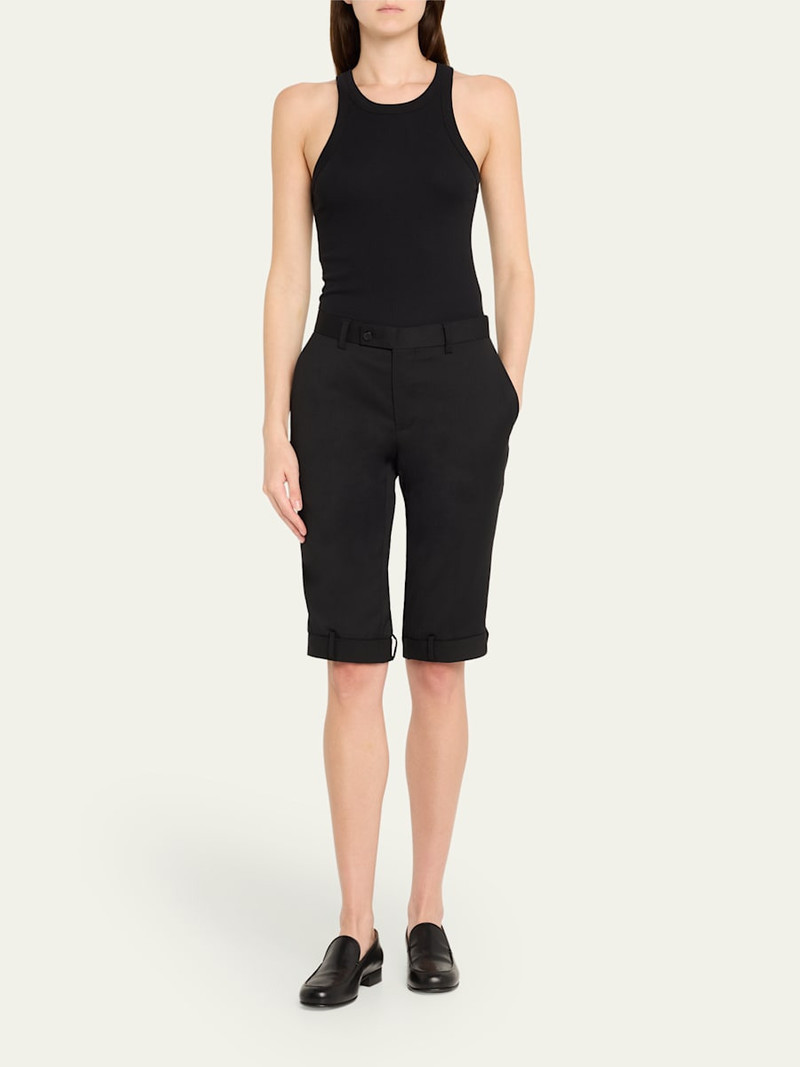 HODAKOVA Upside-Down Bermuda Shorts outlook