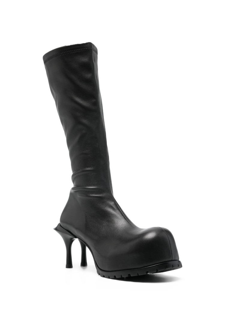 MELITTA BAUMEISTER leather heeled boots outlook