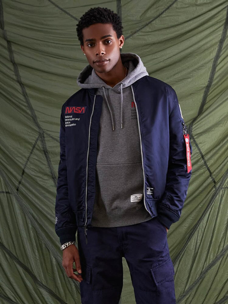 ALPHA INDUSTRIES L-2B NASA GEN II BOMBER JACKET outlook