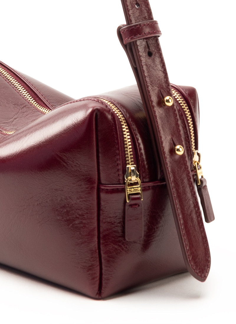 Trousse Vintage Leather Rubino 3